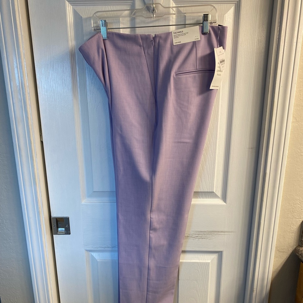 Lavender High-Waisted Trousers - NWT